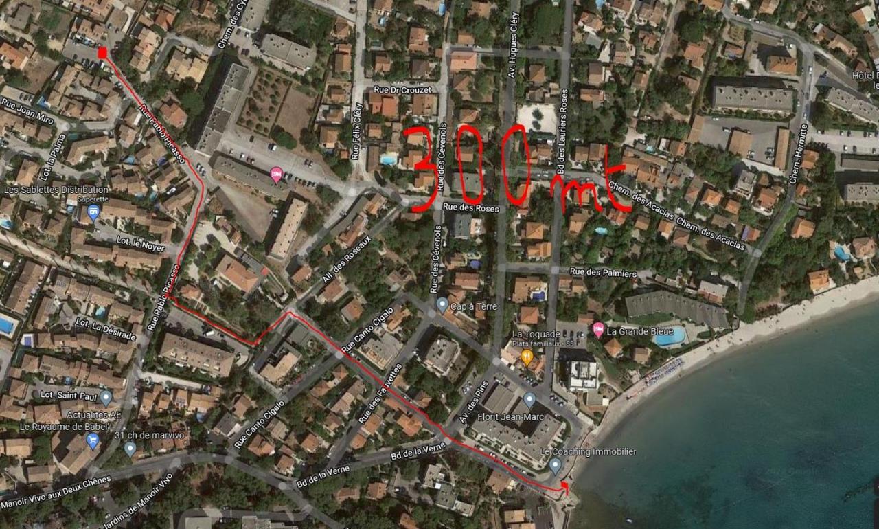 Superbe Appartement 3 Min A Pied De La Mer La Seyne-sur-Mer Exteriör bild